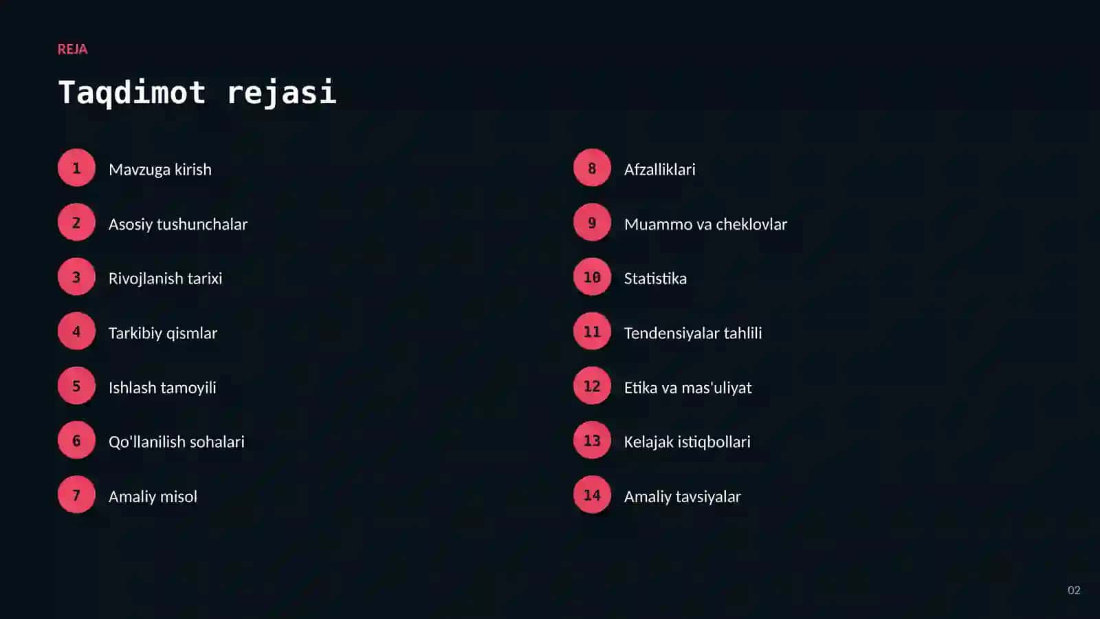 SUN'IY INTELLEKT • KATTA TIL MODELLARI (LLM) 2