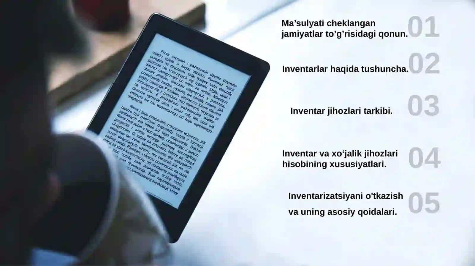 MA’SULYATI CHEKLANGAN JAMIYATLARDA INVENTAR VA XO’JALIK JIHOZLARI HISOBI 2