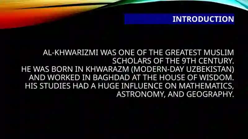 Al-Khwarizmi - The Father of Algebra 2