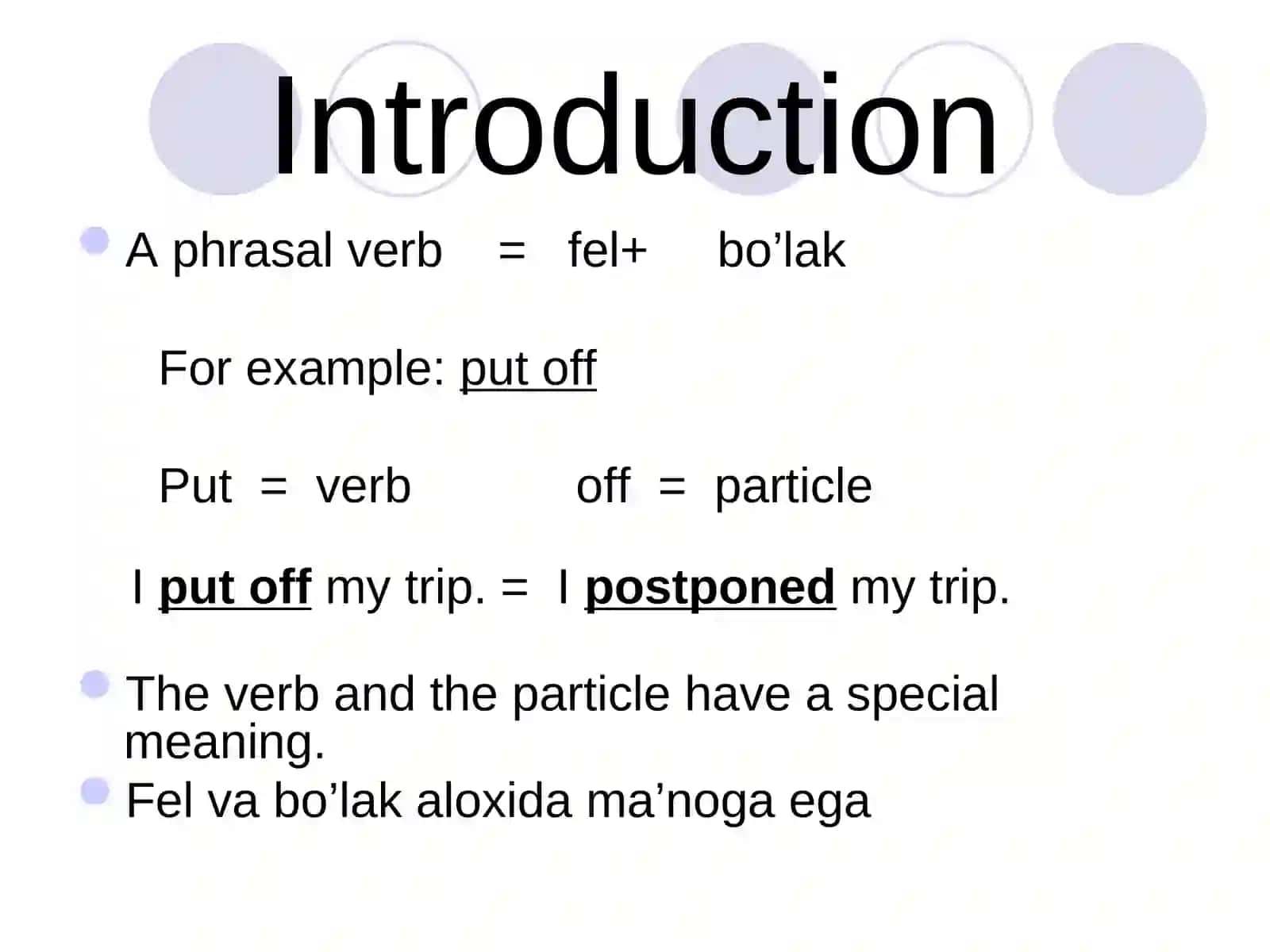 Phrasal Verbs 2