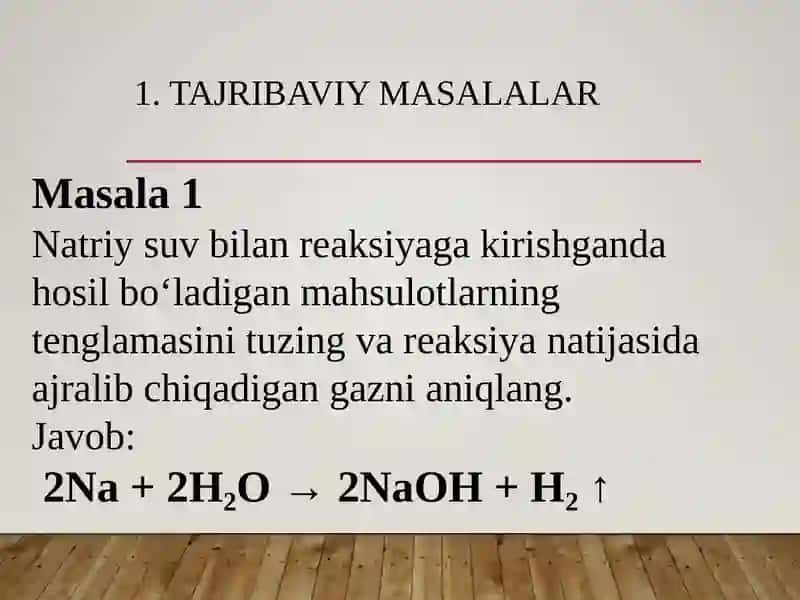 Ishqoriy metallar va Ishqoriy yer metallar 2