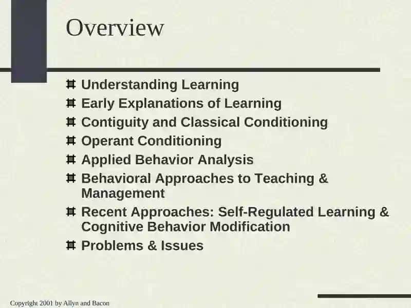 Behavioral Psychology 2