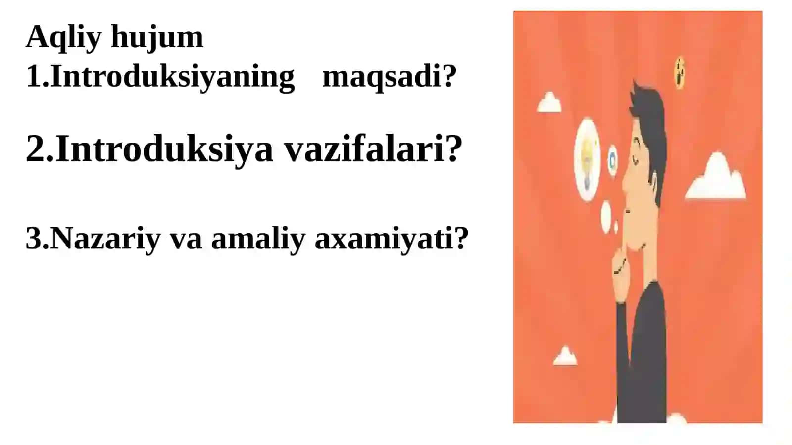KIRISH. FANNING MAQSADI, VAZIFASI VA AHAMIYATI 2