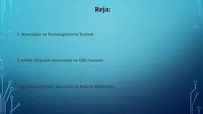 Metal konstruktsiyalar tayorlash texnologiyalarini o’rganish 2