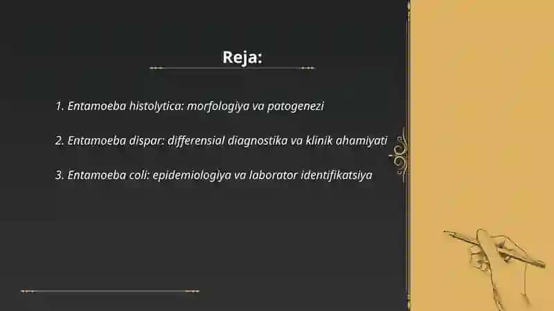 SARKODALILLAR VA INFUZORIYALAR ICHAK PARAZITLARI 2