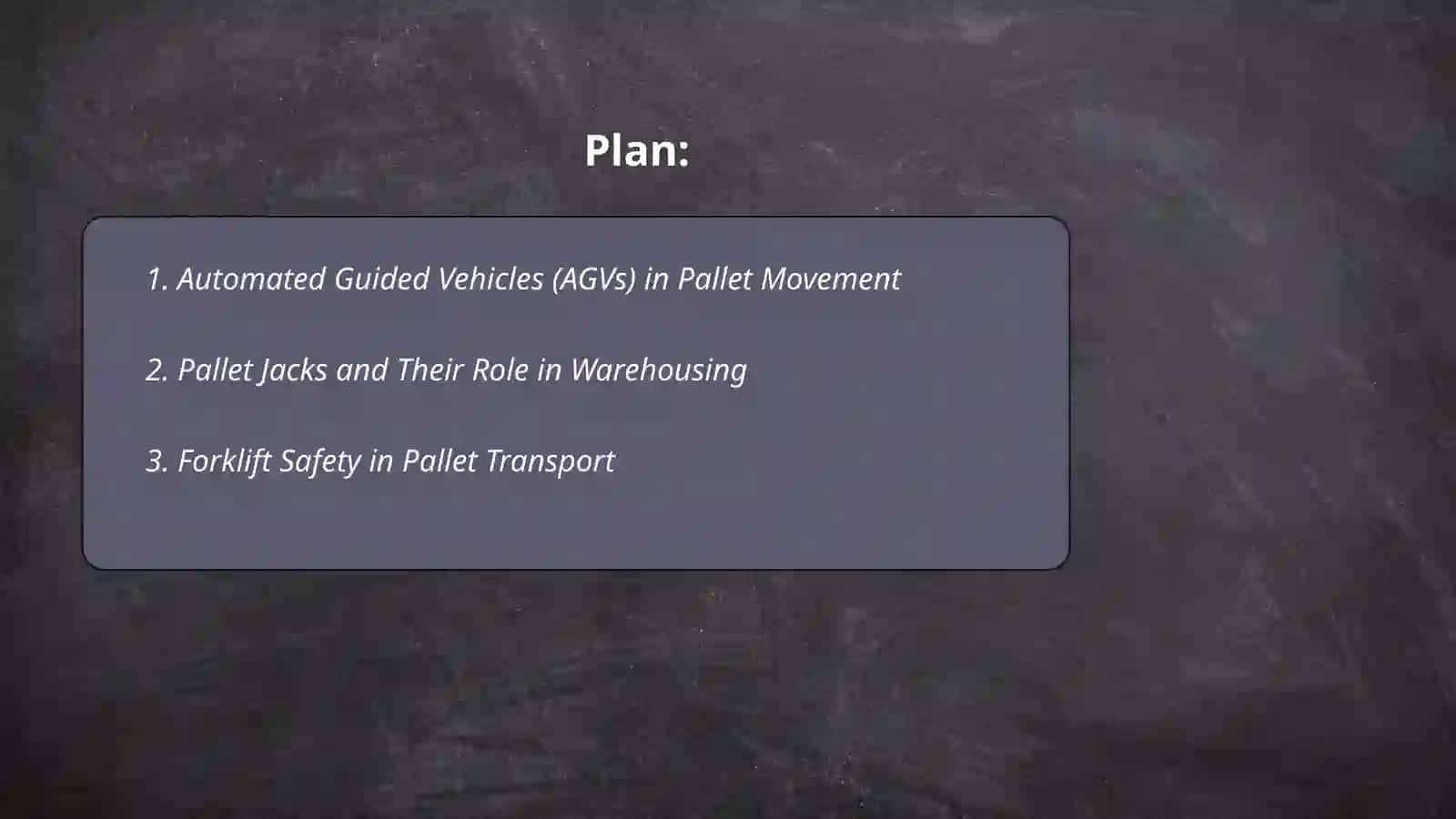 Automated Guided Vehicles (AGVs) in Pallet Movement 2