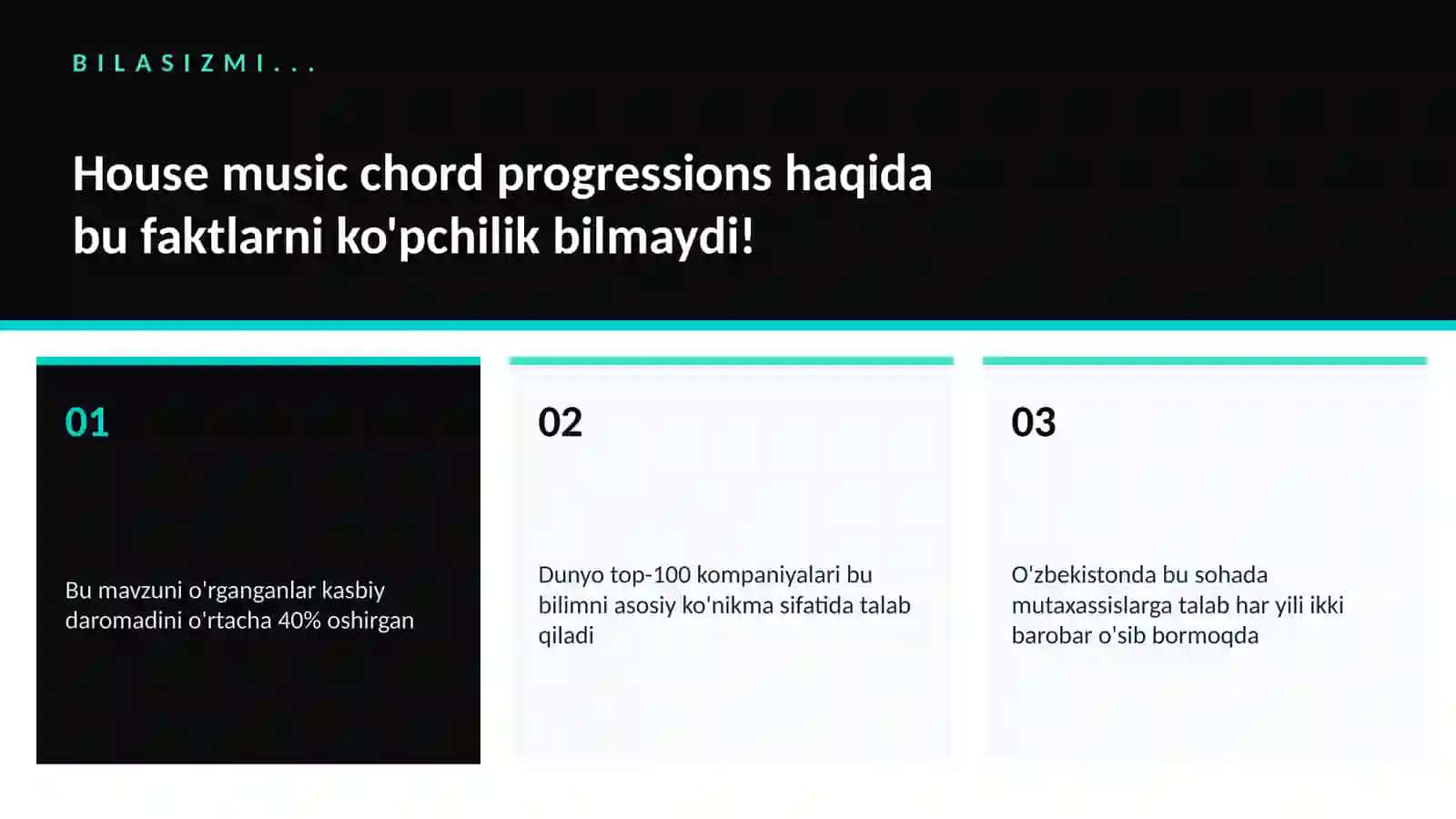 House music chord progressions 2