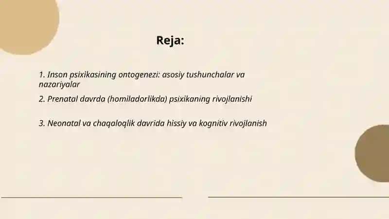 Inson psixikasini ontogenezda rivojlanishi 2