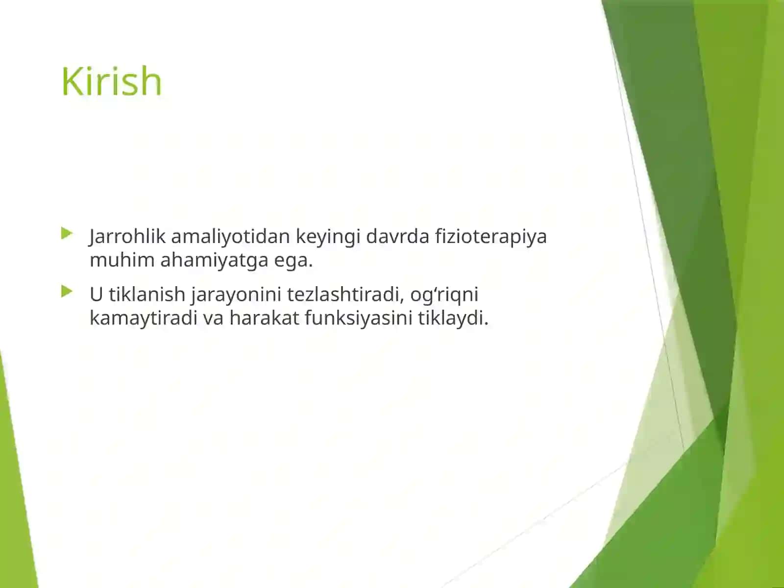 Jarroxlikda fizioterapiya 2