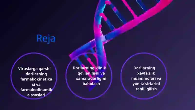 Viruslarga qarshi dorilar farmakologiyasi 2