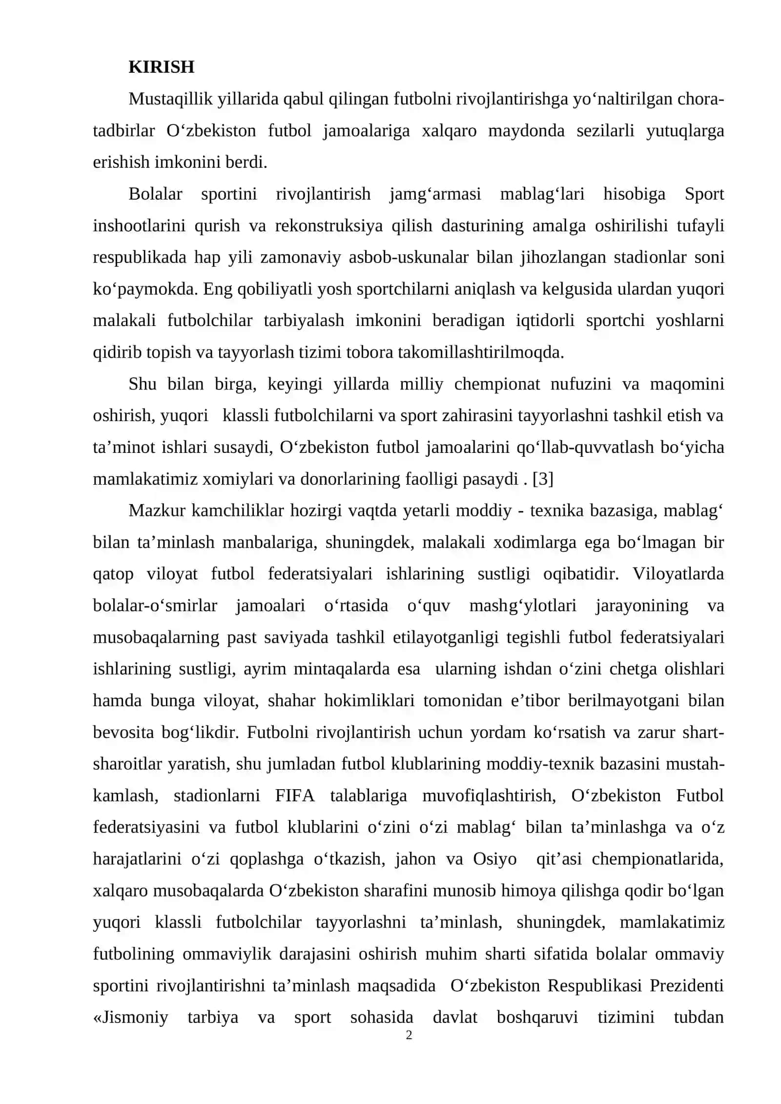 JISMONIY TARBIYA DARSLARI JARAYONIDA FUTBOL O‘YINI TEXNIKASI USLUBLARINI O‘RGATISH USLUBIYOTI 2