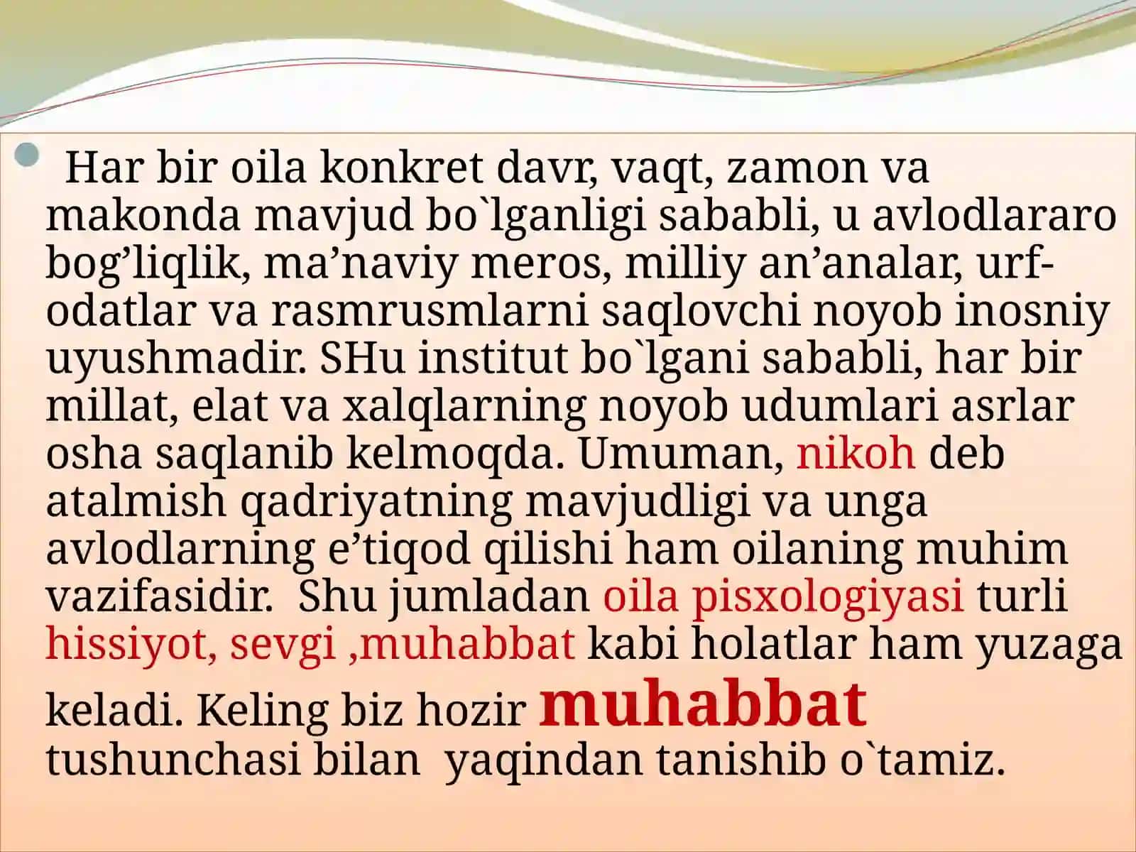 Muhabbat turlari, bosqichlari va belgilari 2