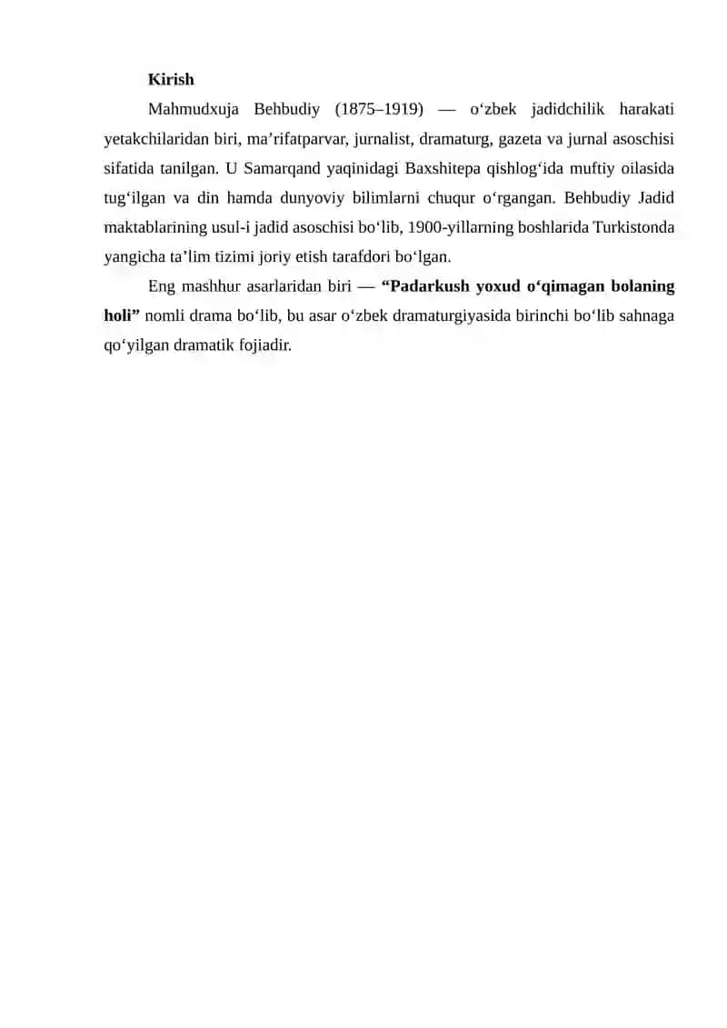 "Padarkush yoxud tarbiyasiz bolaning taqdiri" 2