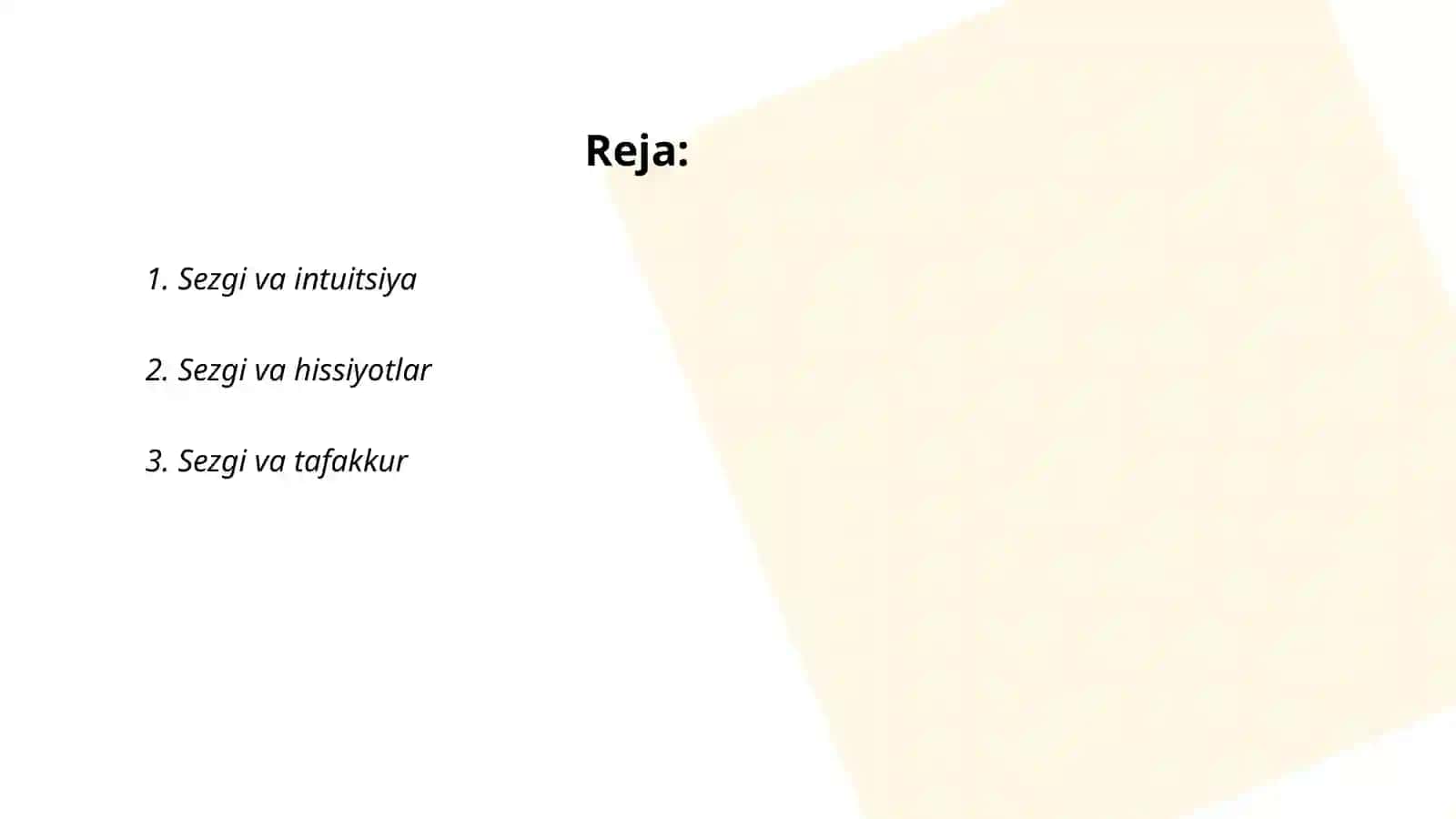 Sezgi va intuitsiya 2