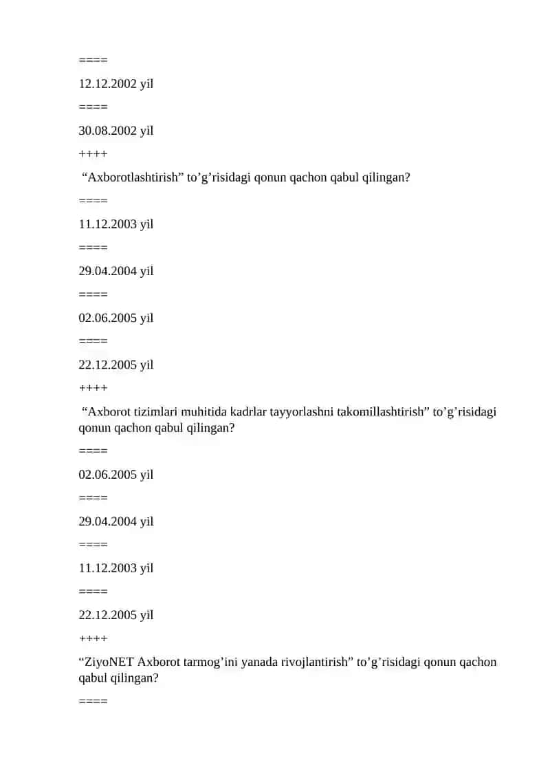 ZiyoNET Axborot tarmog’ini yanada rivojlantirish 2