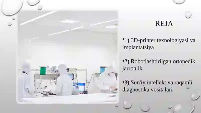Zamonaviy ortopediya yutuqlari 2