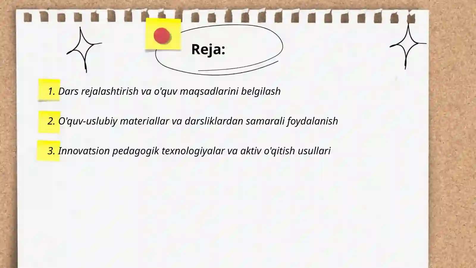 Pedagogik mahoratni egallash vositalari 2
