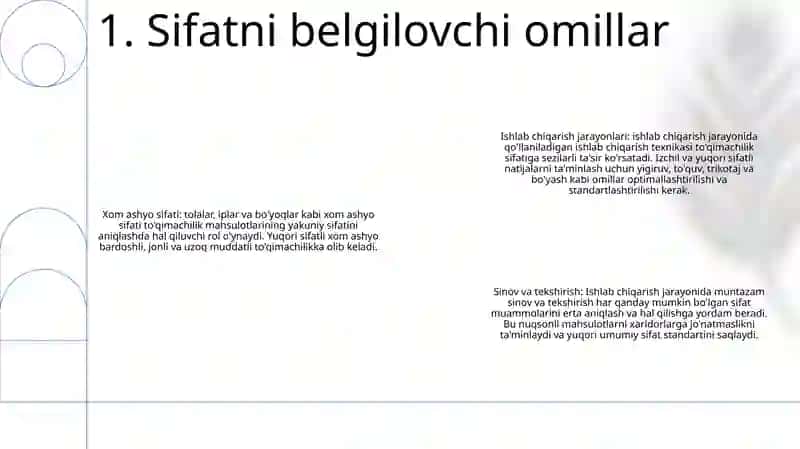 Tekistil Maxsulatlatini Sifatini Baxolash 2