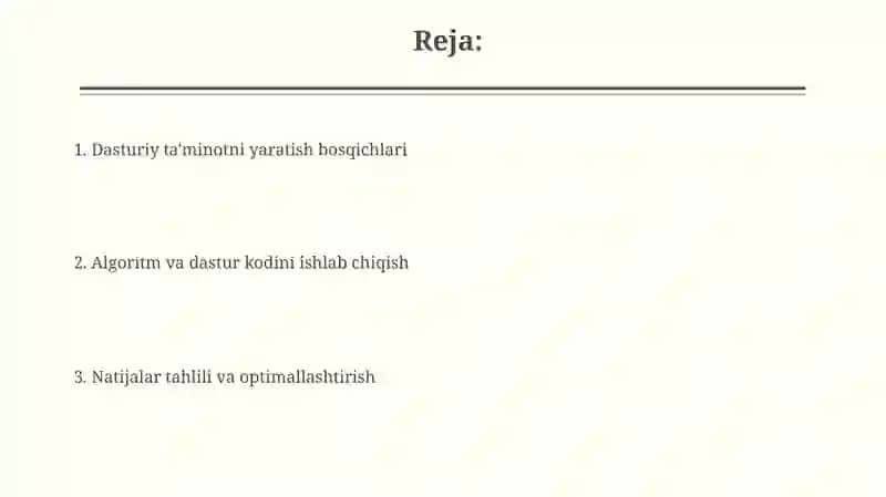 "Oʻzbek tilida“D” harfi bilan boshlanuvchi oʻzak soʻzlarni aniqlovchi dastur" 2