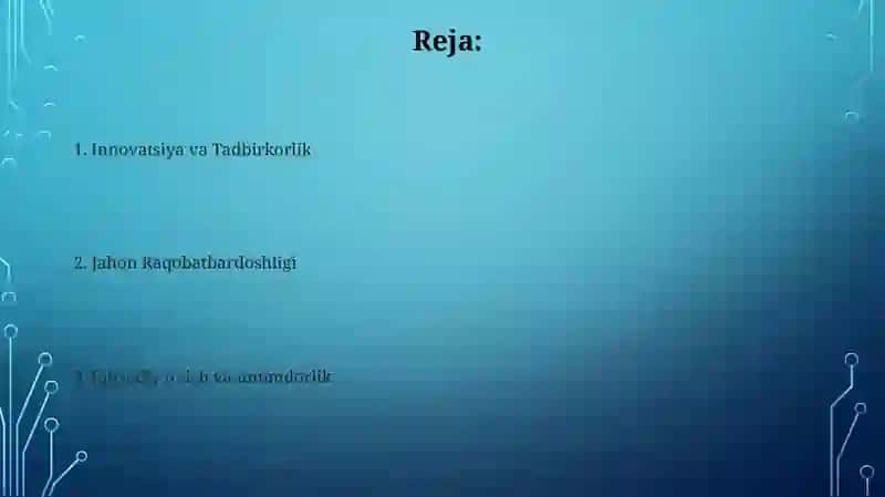 Mamlakat iqdisodiyotini rivojlantirishda axborot texnologiyalari ahamiyati 2
