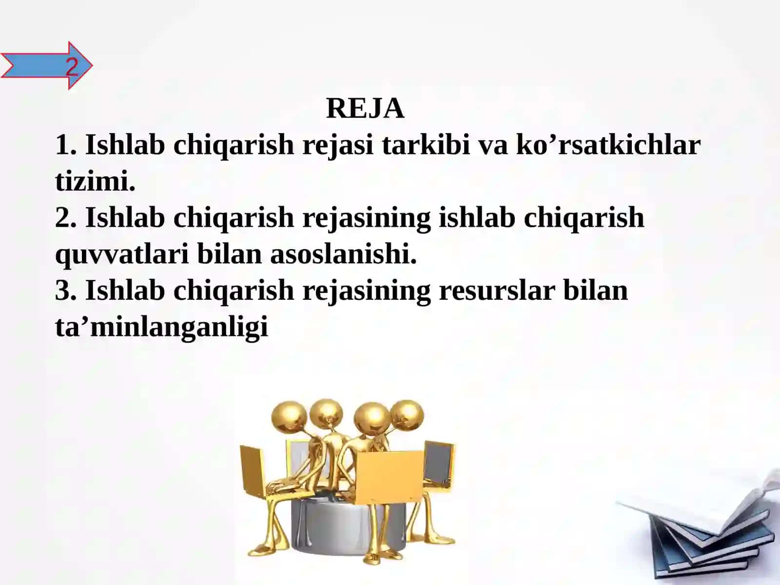 Ishlab chiqarish quvvatidan foydalanish ko'rsatkichlari 2