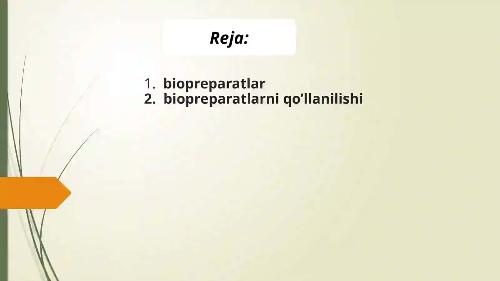Biopreparatlar va ularni qo'llash usullari 2