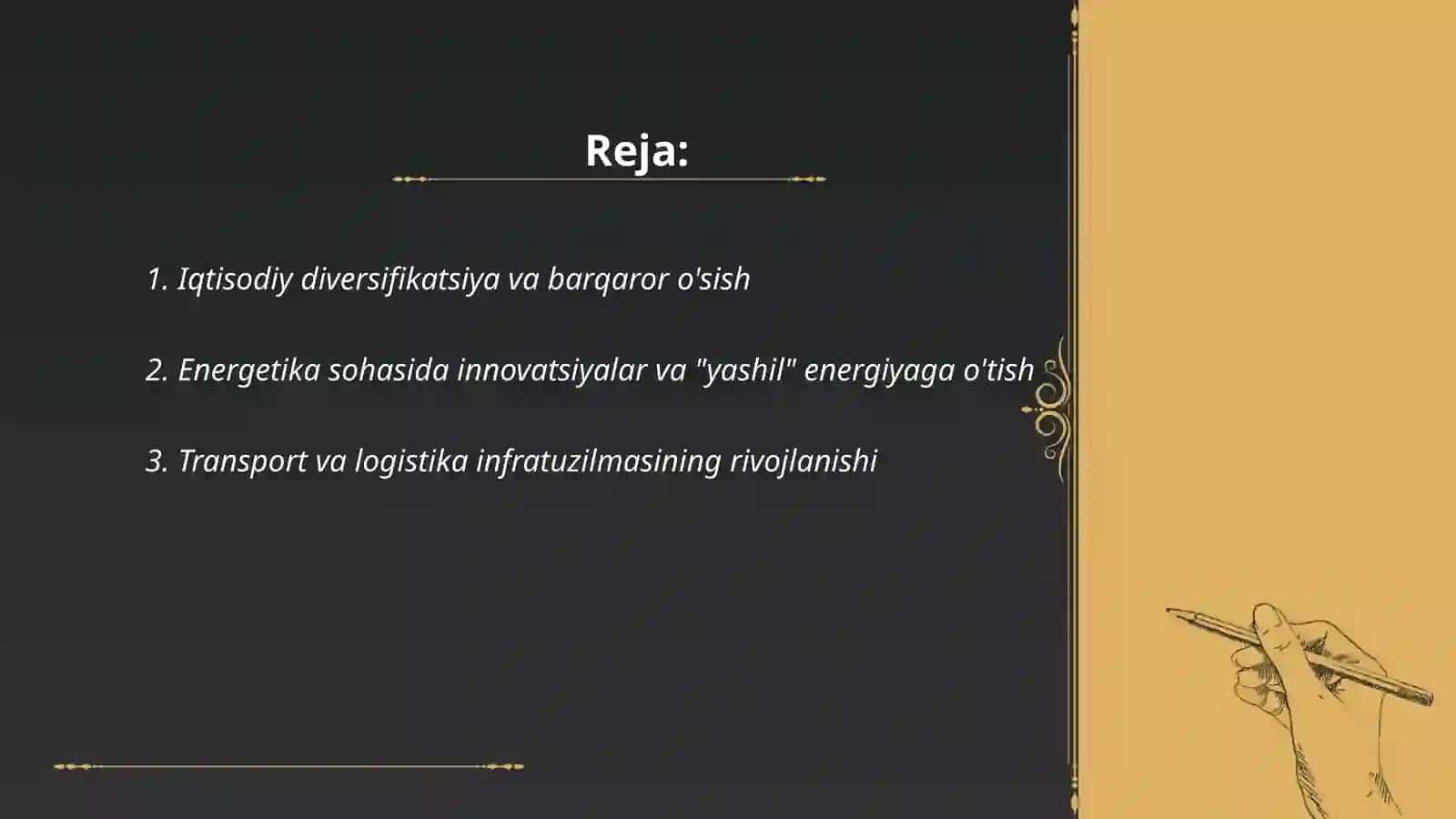 Oʻzbekiston iqtisodiy va ijtimoiy taraflama 2030 da qanday yutuqlarga erishadi 2