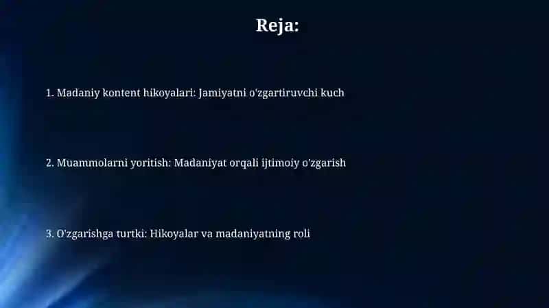 Madaniy kontent storytellingi 2