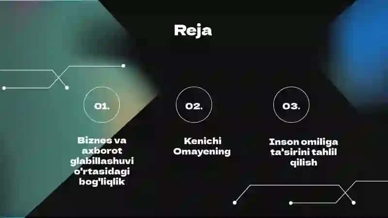 Kenichi Omayening Inson omiliga ta'siri 2