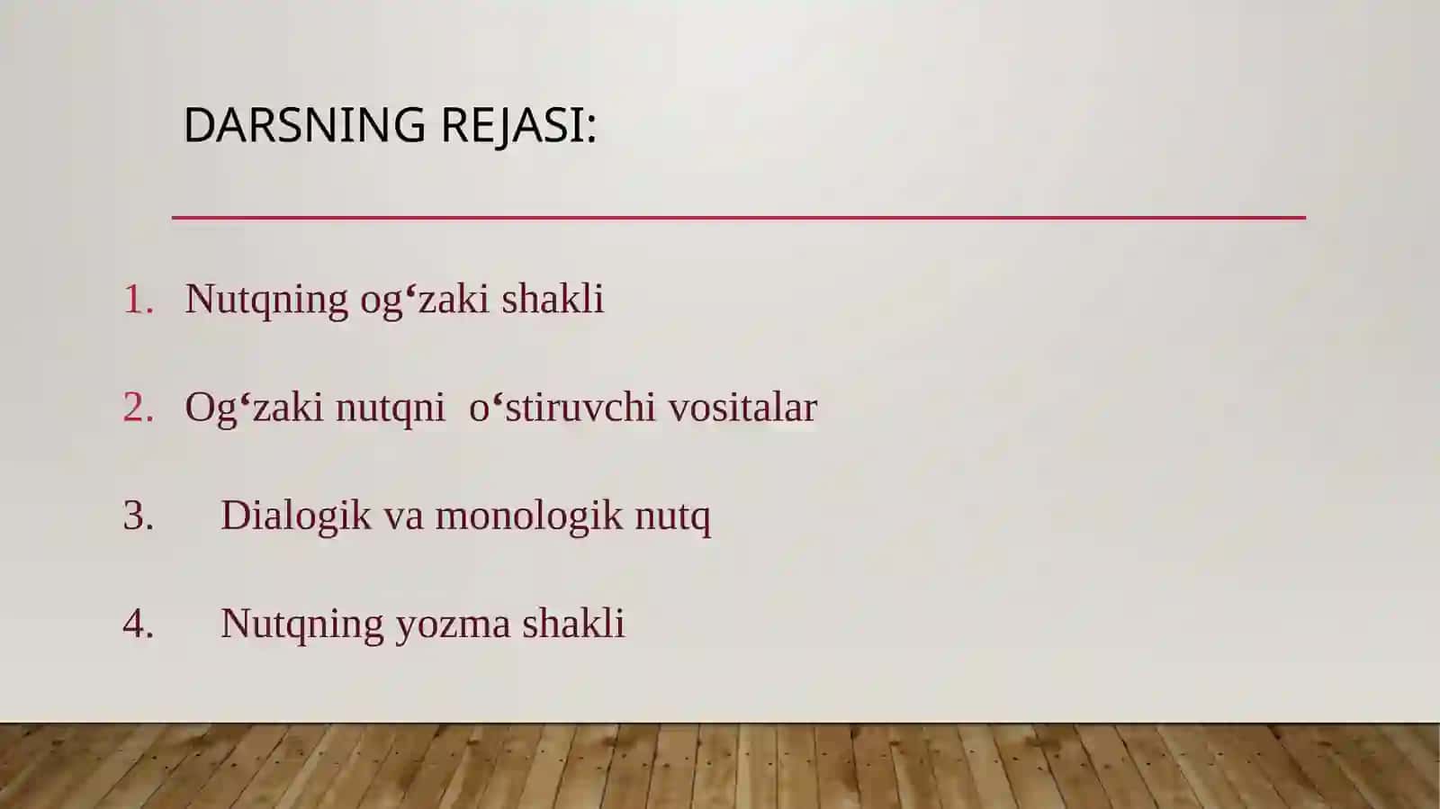 Nutqning og‘zaki va yozma shakllari 2