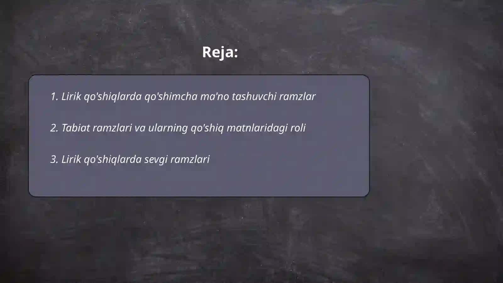 Lirik qo’shiqlardagi ramzlar va ularning turlari 2