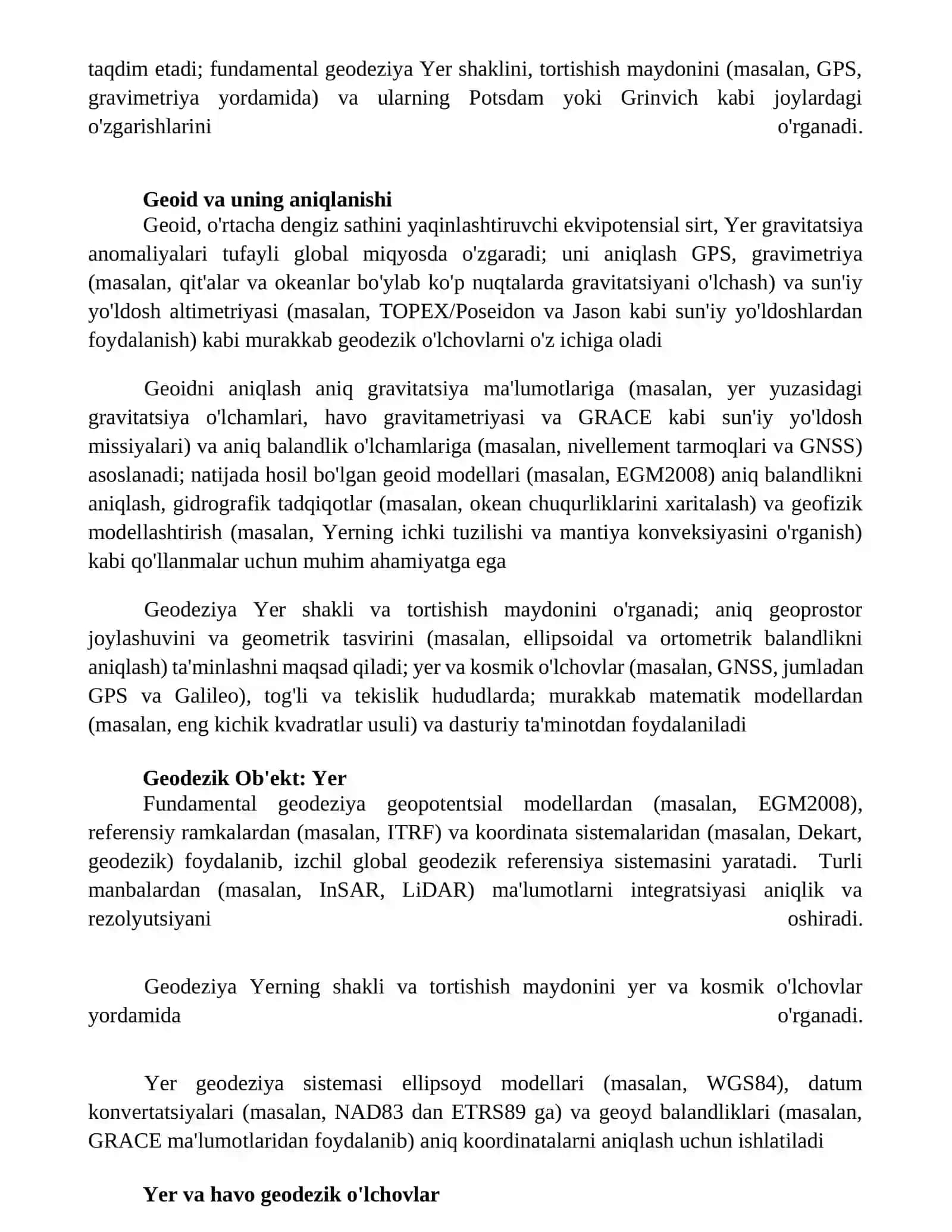 Geosiyosat asoslari fani predmeti obʼyekti va manbalari 2