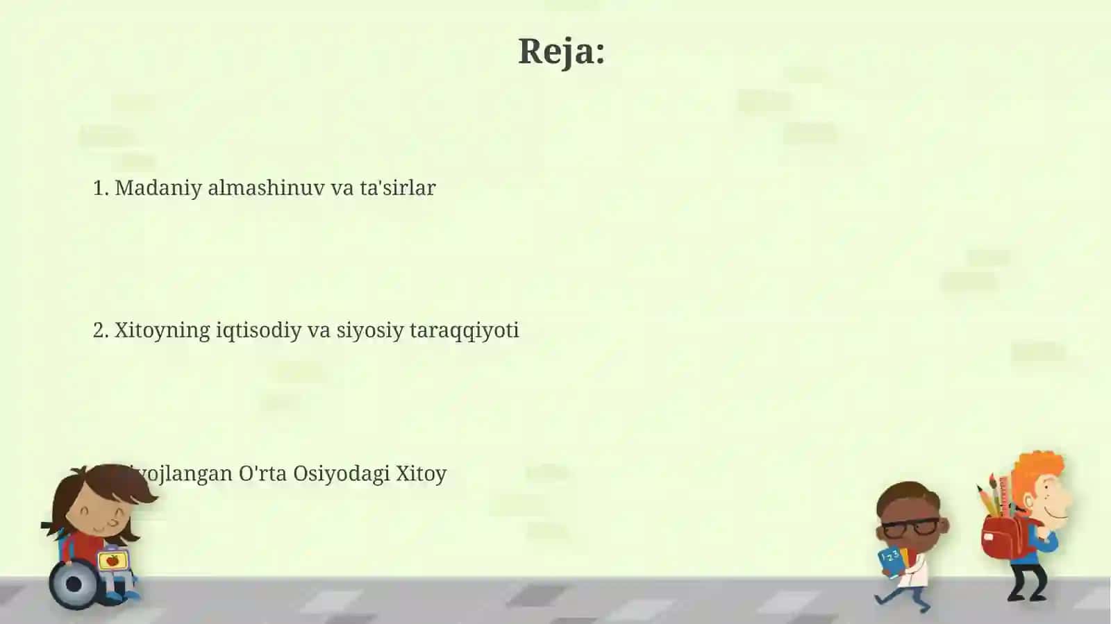 Rivojlangan òrta asrlarda Xitoy 2