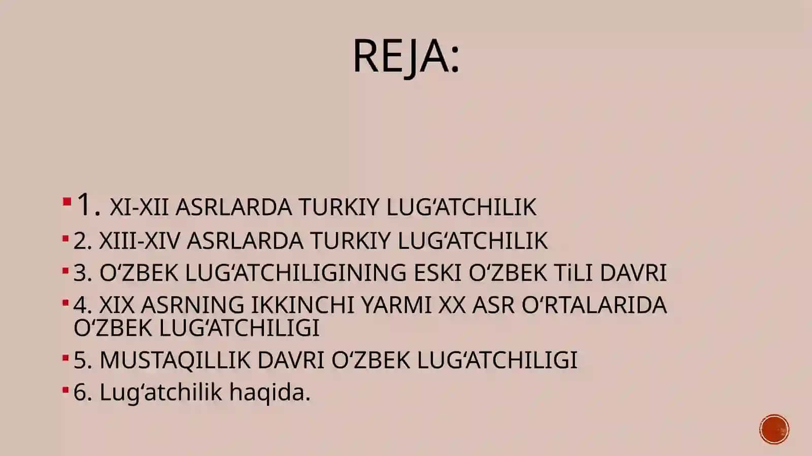 O'zbek tilshunosligi leksikografiyasi 2