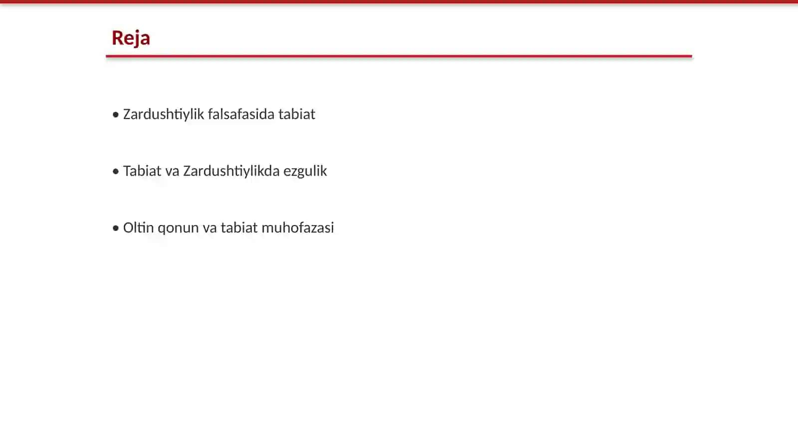Zardushtiylikda tabiatning ulug'lanishi 2