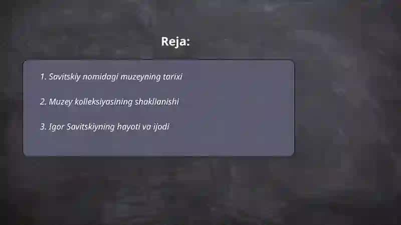 Nukus Davlat san'at muzeyi sayohati 2
