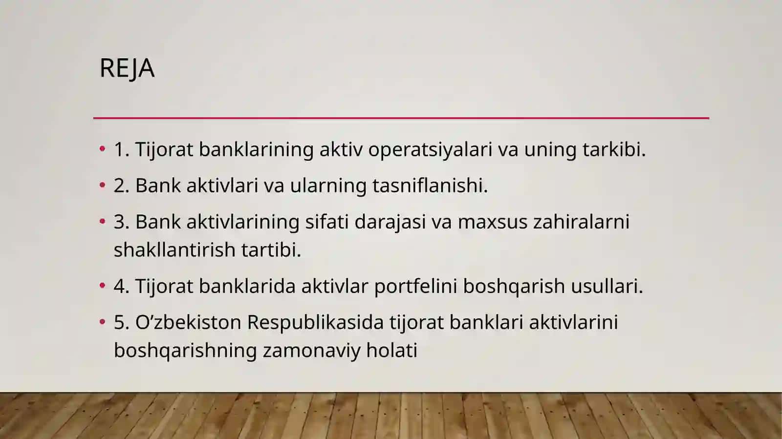 Tijoratbanklarida aktivlar portfeliniboshqarish usullarini nazorat qilish 2