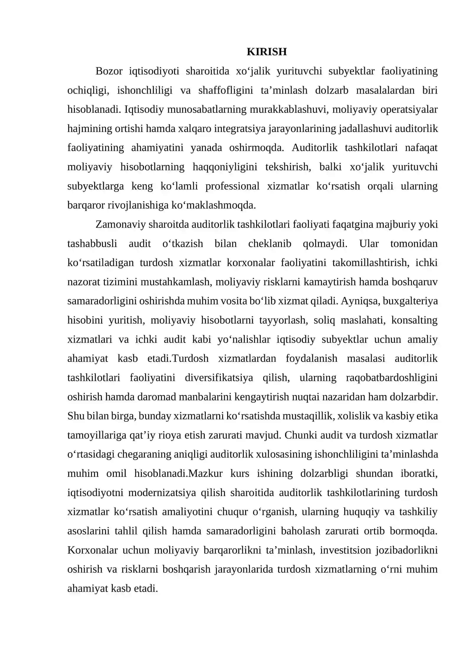 Turdosh xizmatlardan foydalanish 2