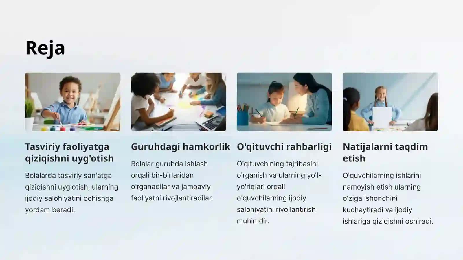 Tasviriy faolyatga qiziqishni uyg'otishning maqsadi 2