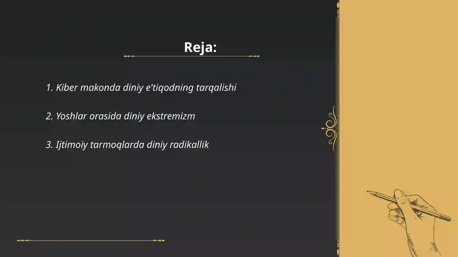 Kiber makonda diniy e'tiqod tarqalishi 2