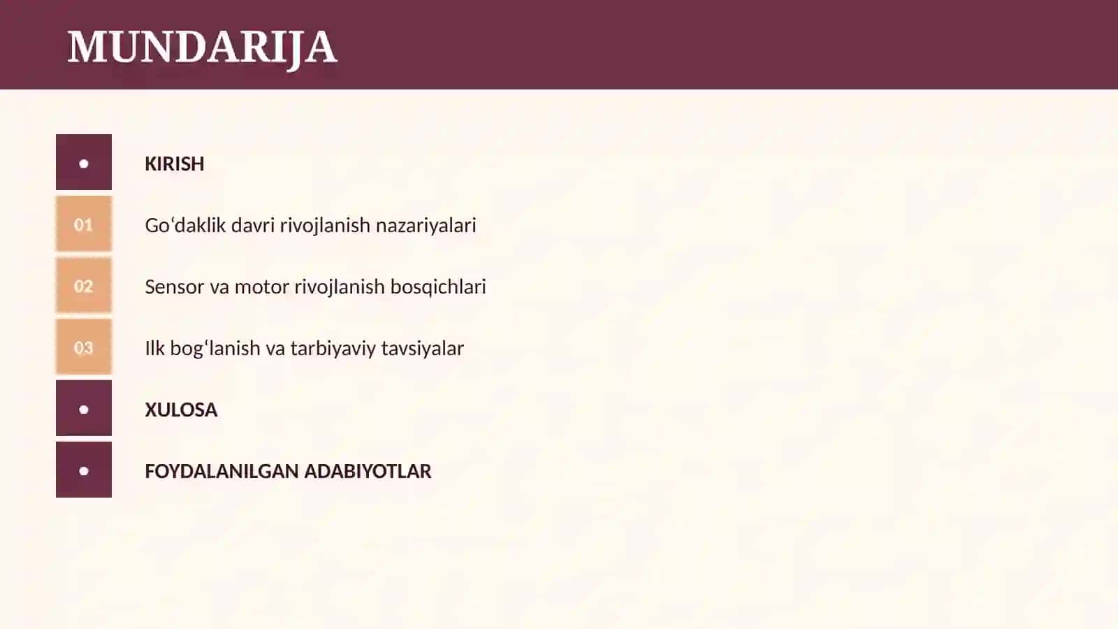 GO‘DAKLIKDAGI PSIXOLOGIK RIVOJLANISH ASOSLARI VA XUSUSIYATLARI 2