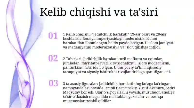 Jadidchilik Harakati 2