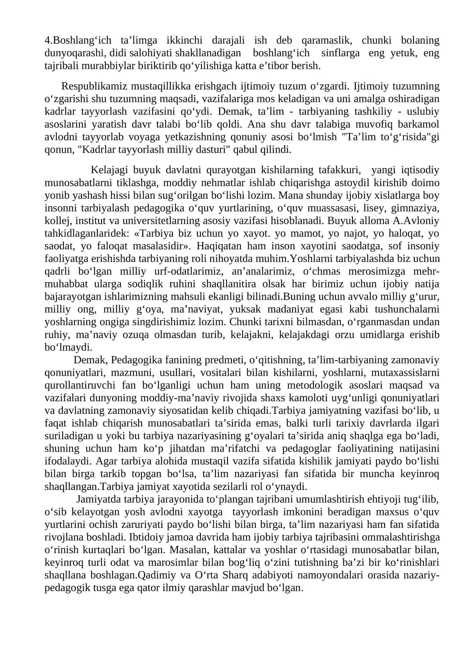 Zamonaviy ta’lim-tarbiya va uning mohiyati 2