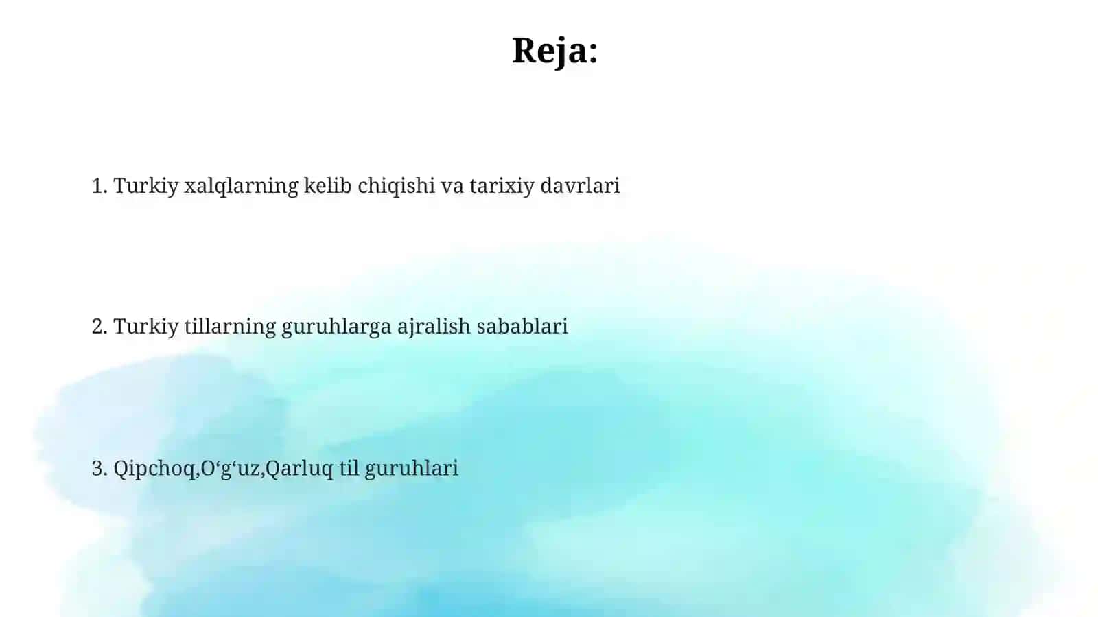 Turkiy xalqlarning tarixiy davrlari 2