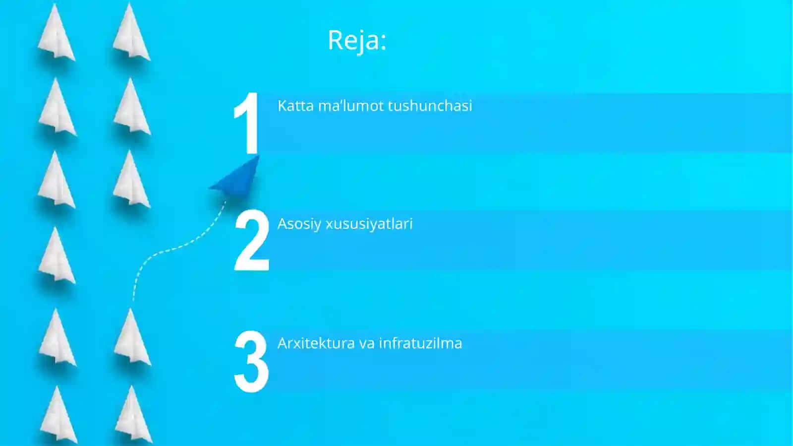 Katta ma'lumotlarni tahlil qilish texnologiyalari 2