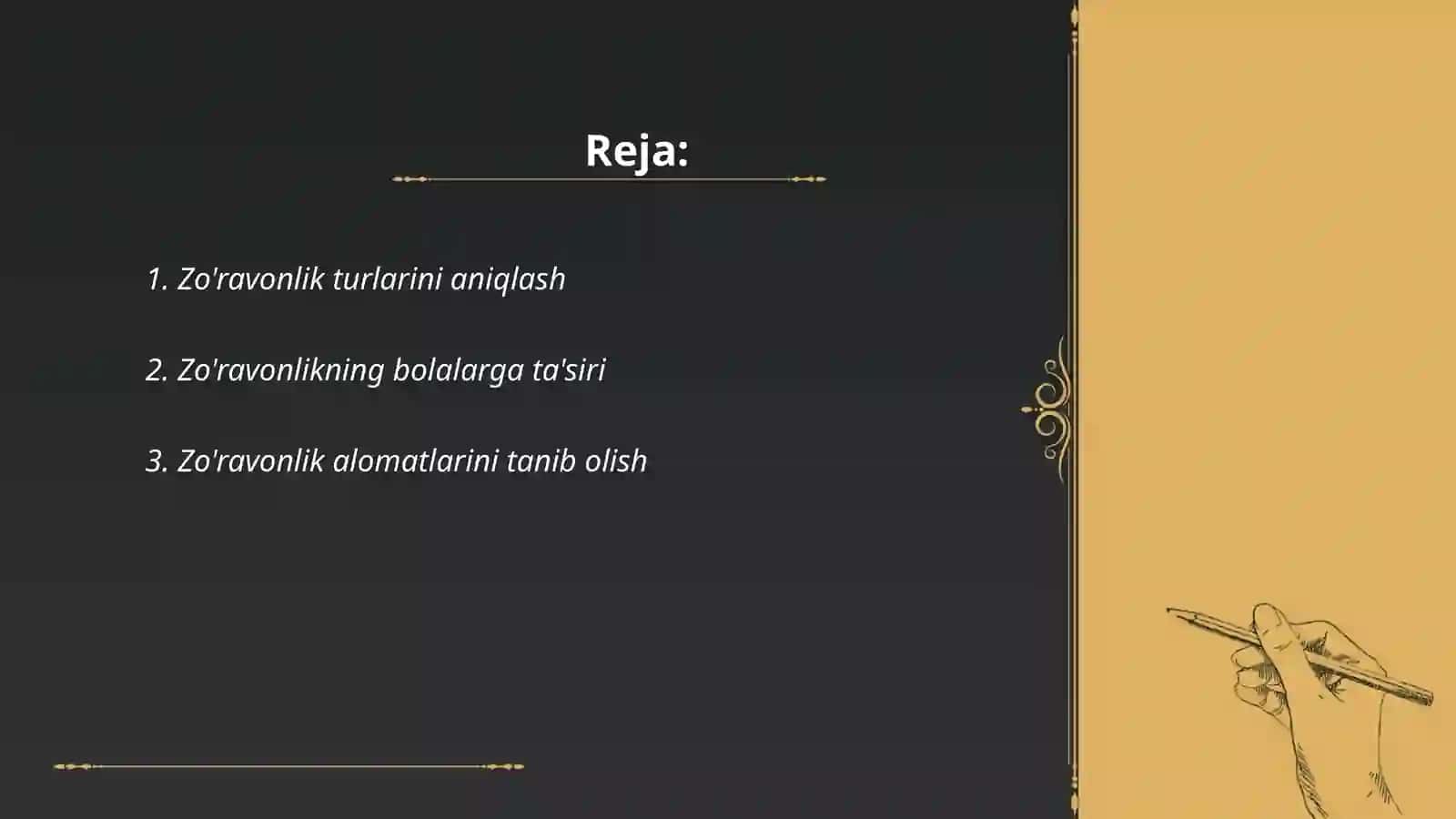 Zo'ravonlikga uchragan bolalarni aniqlash va ularga yordam berish 2