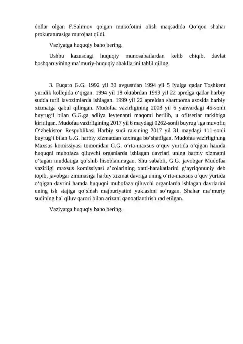 Oziq-ovqat mollari sotishga ixtisoslashtirilgan “Ixtiyor” firmasi 2