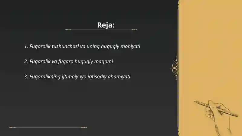 Õzbekiston Respublikasining fuqoroligi 2