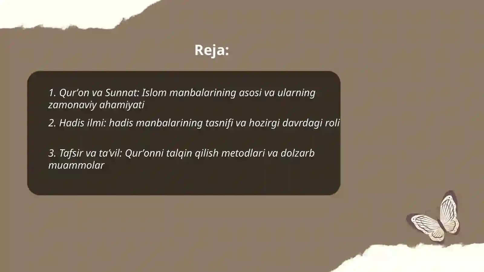 Qurʼon va Sunnat: Islom manbalarining asosi va ularning zamonaviy ahamiyati 2