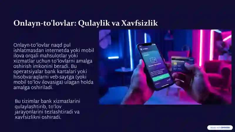 Elektron to‘lov tizimlarining rivojlanish bosqichlari 2